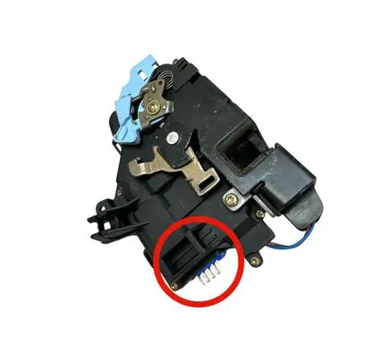Skoda Octavia Mk2 (1Z) Front door lock 3D1837016 CZWL3A00468