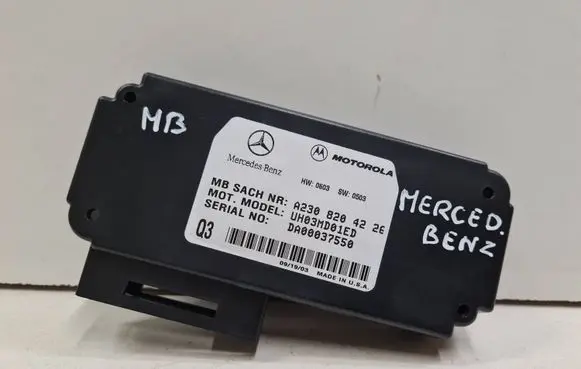 Mercedes-Benz C W203 Phone control unit/module A2308204226 UH03MD01ED DA00037550