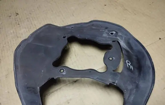 Honda Legend Front brake disc dust cover plate 