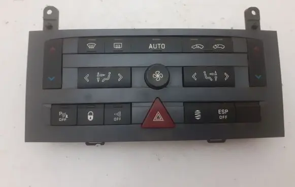 Peugeot 407 Interior fan control switch 96573322XA02 96466840XT