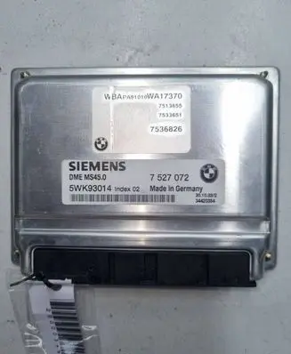 BMW 5 E60 E61 Airbag control unit/module 7536826 DMEMS450 7527072