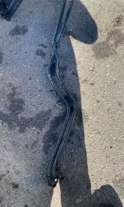 Gearbox oil cooler pipe/hose