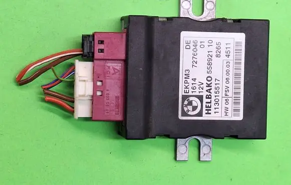 BMW 3 E92 E93 Fuel injection pump control unit/module 7276046 55892110 113015517