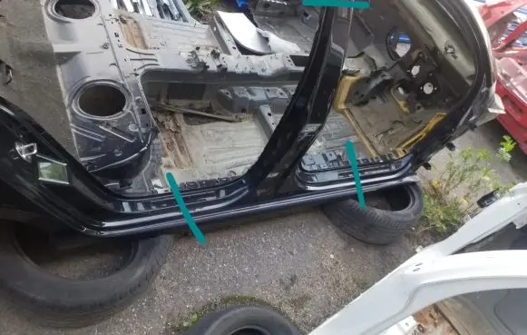 Skoda Superb B6 (3T) Pillar (middle) 