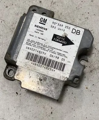 Opel Vectra B Airbag control unit/module 90569350 1923594 5WK4188