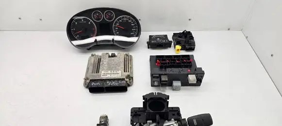 Audi A3 S3 8P Engine ECU kit and lock set 03G906016DT 8P0920930K 8P0907279C