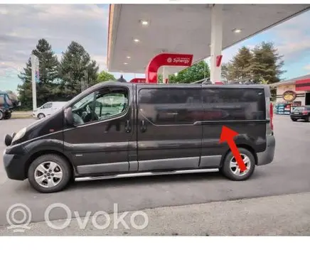 Opel Vivaro Sliding door middle rail 