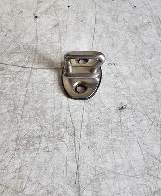 Volkswagen Touareg II Rear door lock loop/hook striker 3C0837033B