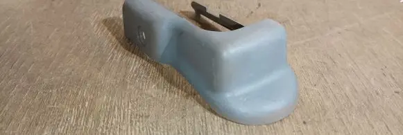 Jaguar XJ X300 Front driver seat rail trim GNA47001AA AEK