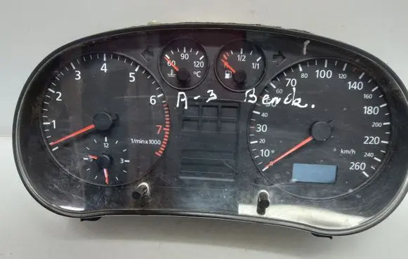 Audi A3 S3 8L Speedometer (instrument cluster) 88311274 G750669H