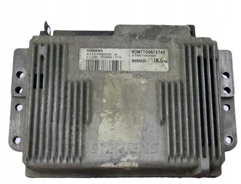Renault Megane I Engine control unit/module HOM7700875745