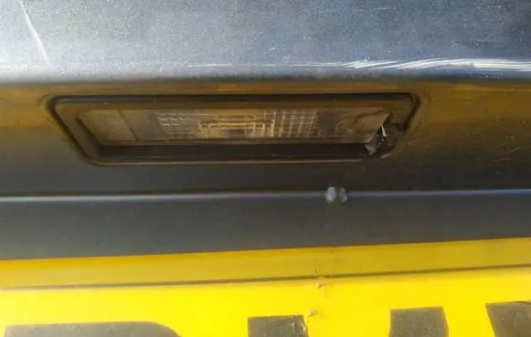 Seat Leon (5F) Number plate light 