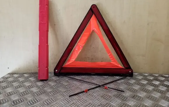 Emergency warning sign