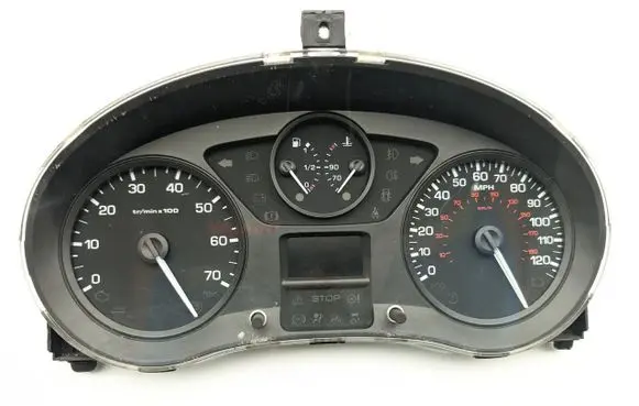 Citroen Berlingo Speedometer (instrument cluster) 9801642580