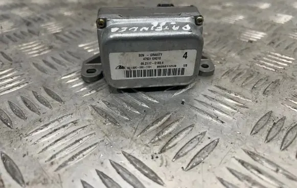 ESP acceleration yaw rate sensor