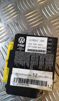 Volkswagen PASSAT B6 Airbag control unit/module 3c0909605j