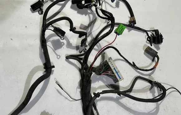 Engine installation wiring loom
