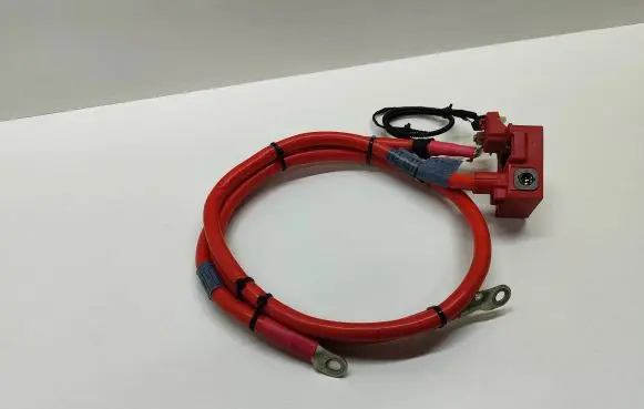 BMW 5 E60 E61 Positive cable (battery) 6989781 6989782 10304410