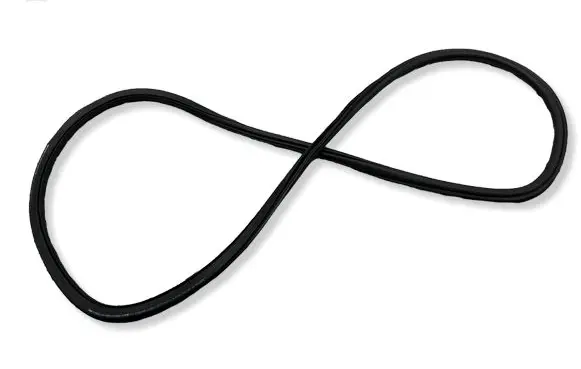 Audi Q2 - Front door rubber seal 81A831721B