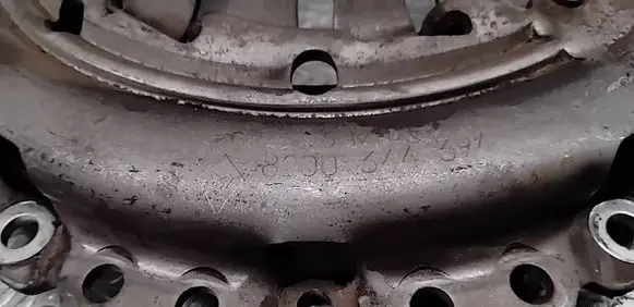 Renault Clio III Pressure plate 8200344394