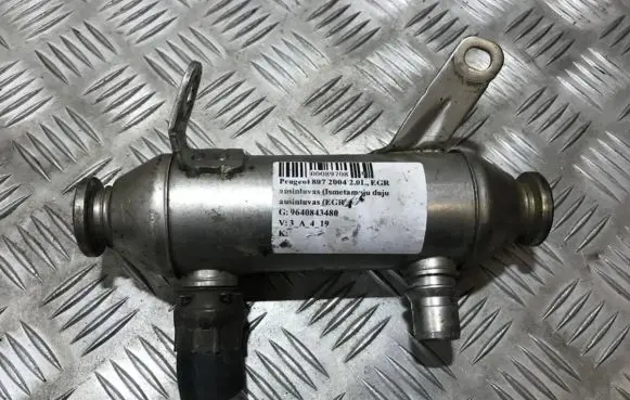 Peugeot 807 EGR valve cooler 9640843480 869964x