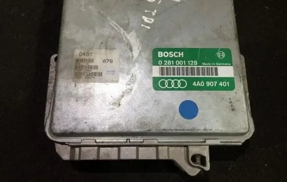 Audi A6 S6 C4 4A Engine control unit/module 0281001128 4a0907401