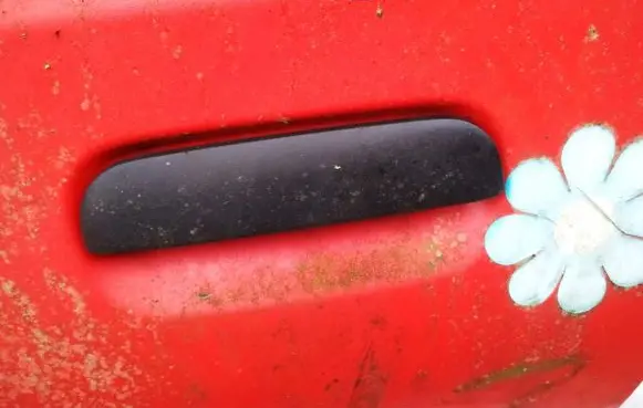 Mazda 121 Front door exterior handle
