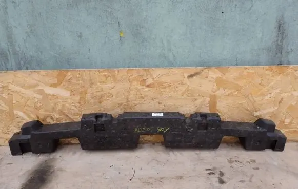 Peugeot 407 Front bumper foam support bar 9651453277