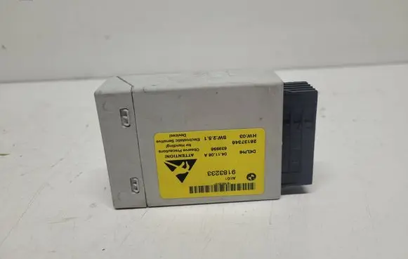BMW 5 E60 E61 Center console control module 9183233 28137346 639998