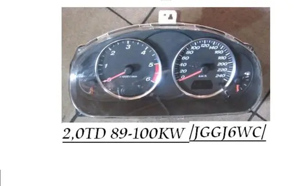 Mazda 6 Speedometer (instrument cluster) JGGJ6WC