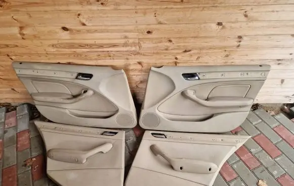 BMW 3 E46 Door card panel trim set 