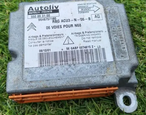 Citroen Xsara Picasso Airbag control unit/module 9646757180 550893100
