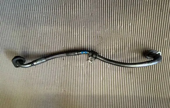 Fiat 500X Turbo turbocharger oiling pipe/hose 55215026