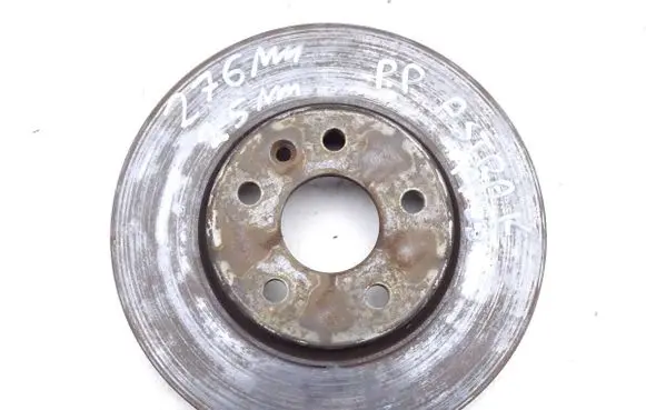 Opel Astra K Front brake disc