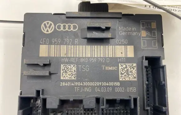 Audi A6 S6 C6 4F Door control unit/module 4F0959792R