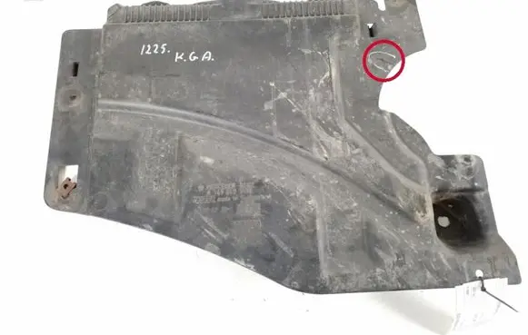 Mercedes-Benz A W169 Trunk boot underbody cover/under tray A1696191438