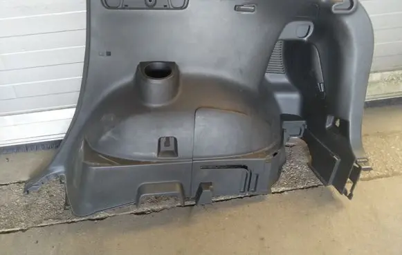 Toyota Verso Trunk/boot lower side trim panel 