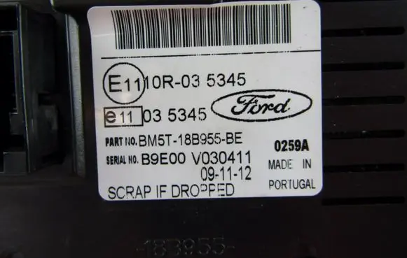 Ford Focus Screen/display/small screen bm5t18b955be