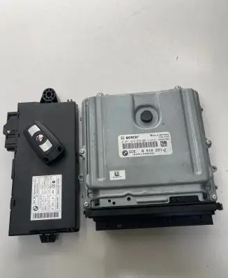 Engine ECU kit and lock set