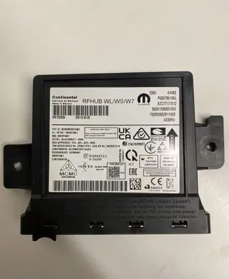 Jeep Grand Cherokee WL Other control units/modules P68379519AL A2C77173312 56AA1206001093