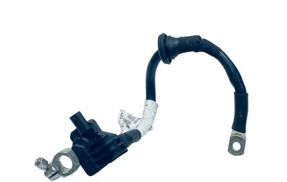 Volkswagen Touareg II Negative earth cable (battery) 7P0915181A