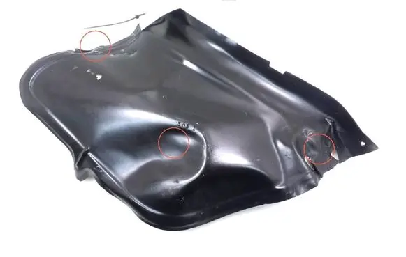 Mercedes-Benz GL X164 Sound insulation of firewall A1646200878