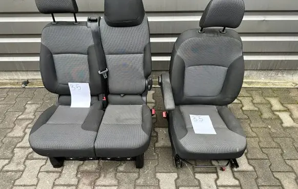 Renault Trafic III (X82) Seat and door cards trim set 876207632R