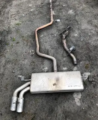 Audi A3 S3 8V Muffler/silencer 5Q6253611CD 5Q0120B 5Q0253691H