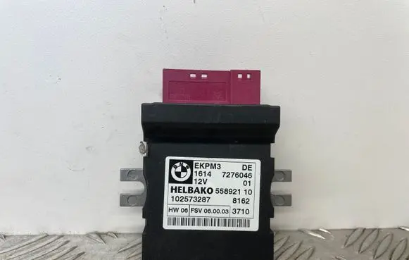 BMW 5 F10 F11 Fuel injection pump control unit/module 8570087