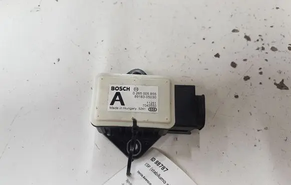 Toyota Avensis T270 ESP acceleration yaw rate sensor 1275100769 0265005855