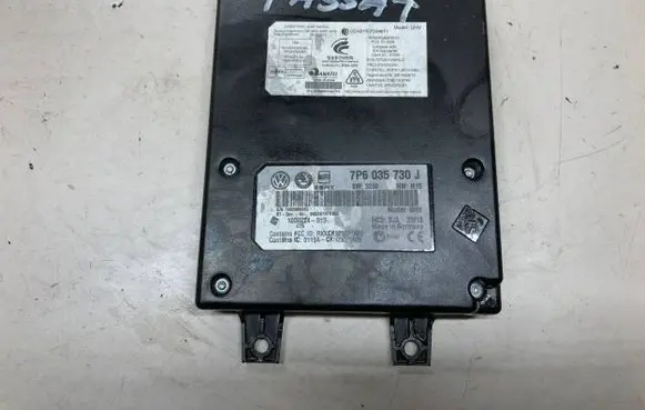 Volkswagen PASSAT B7 Bluetooth control unit module 7P6035730J 1000224015