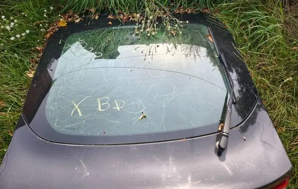 Ford Mondeo MK V Rear windscreen/windshield window 
