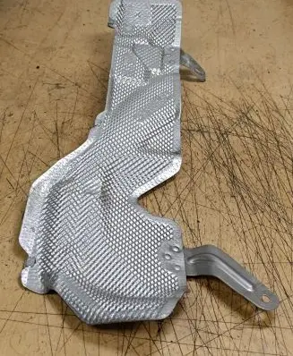 BMW 5 F10 F11 Heat shield in engine bay 51487193523 7193523
