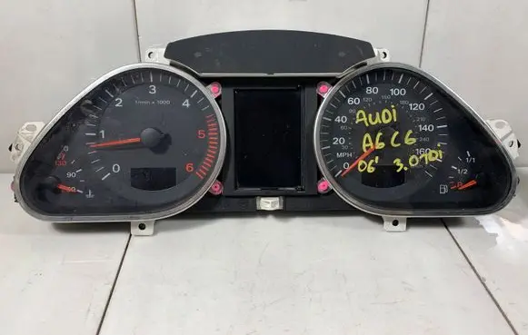 Audi A6 S6 C6 4F Speedometer (instrument cluster) 4F0920950L